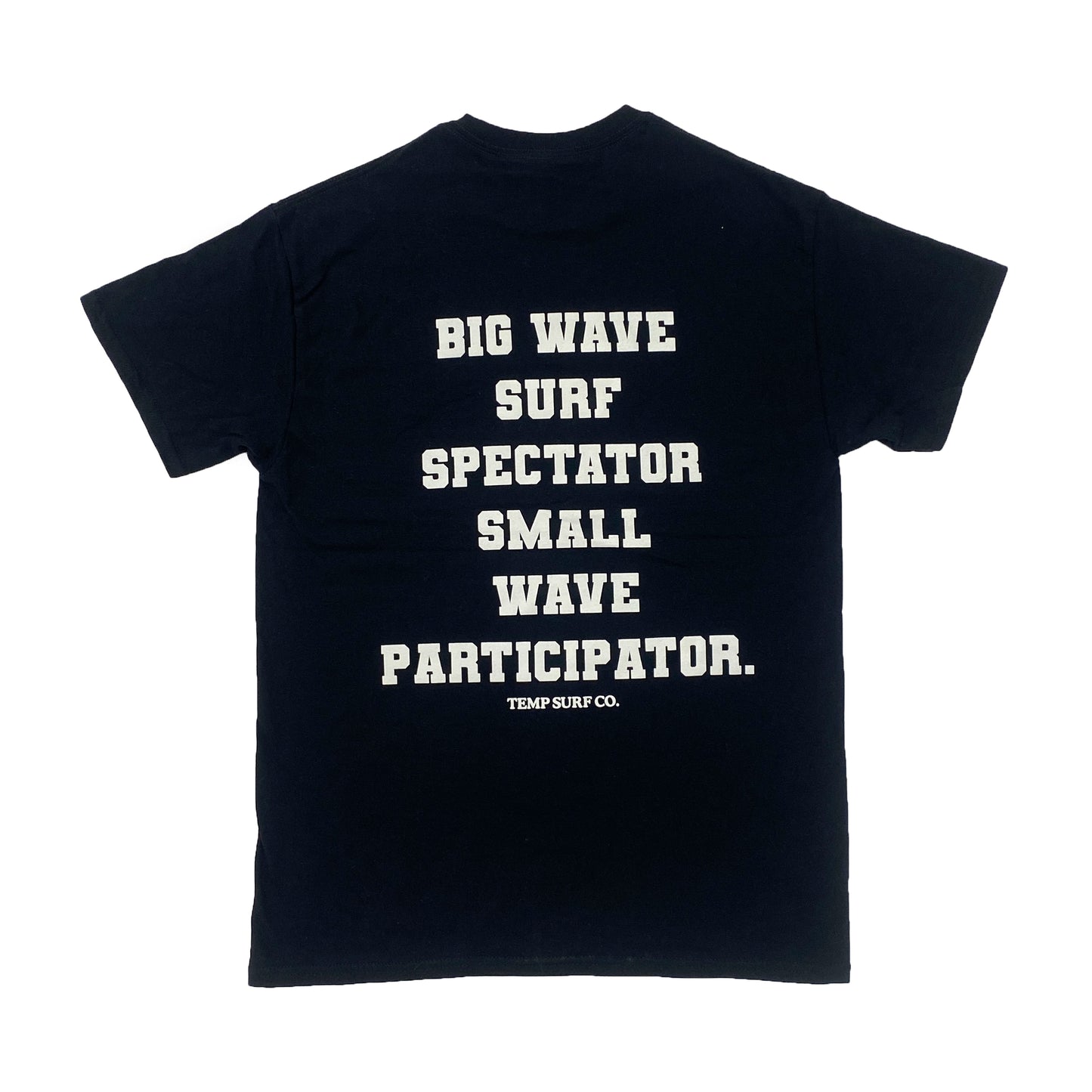 Black Spectator Tee