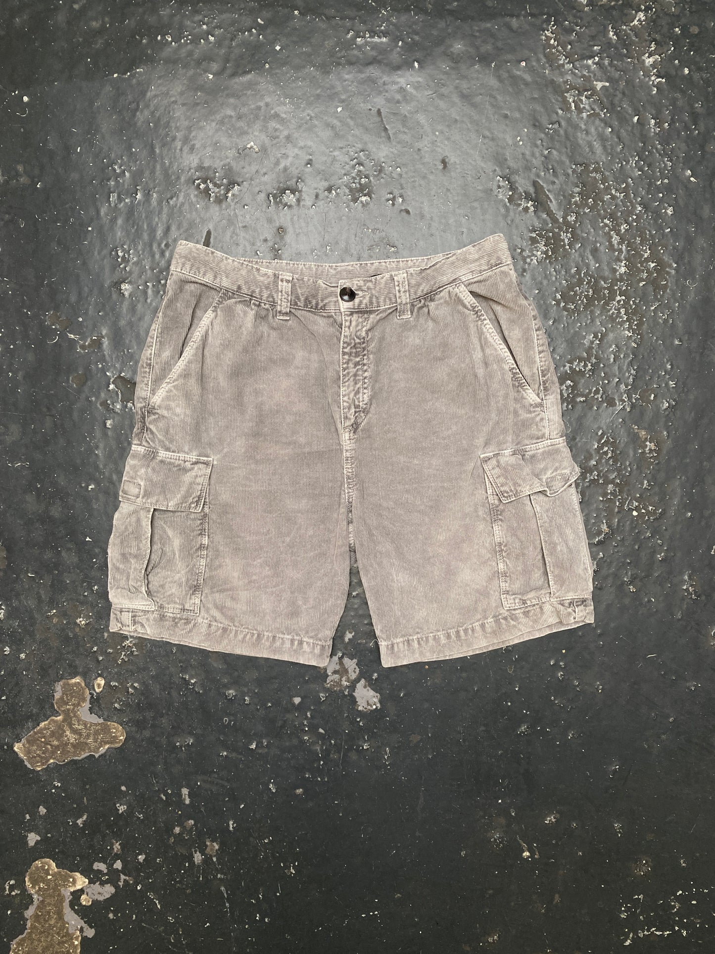 Grey Cargo Short