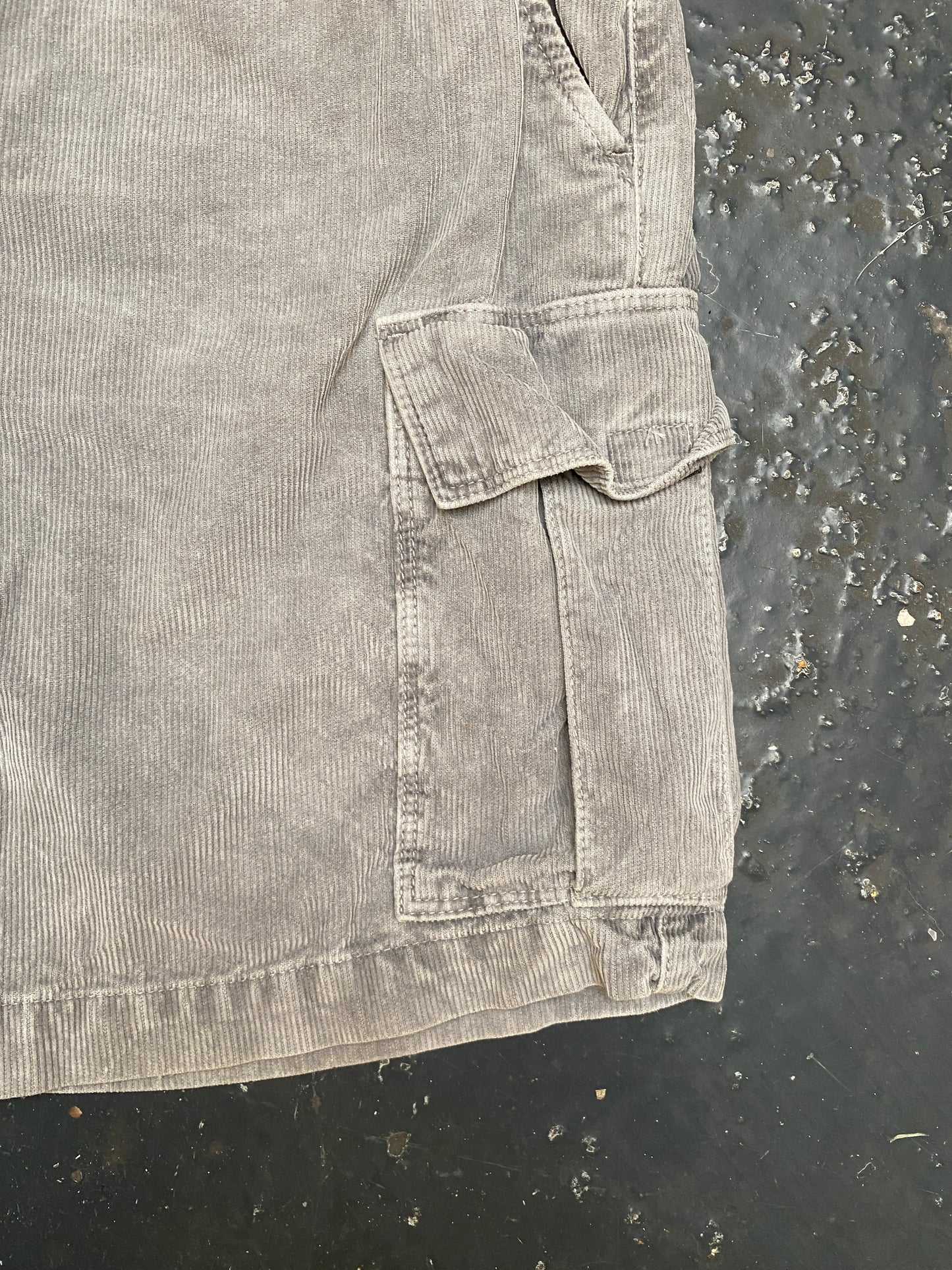 Grey Cargo Short