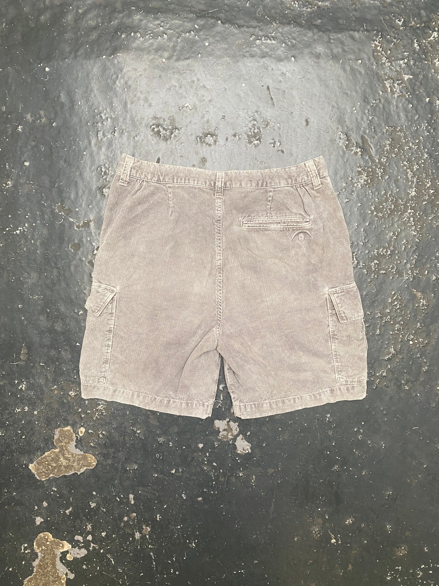 Grey Cargo Short