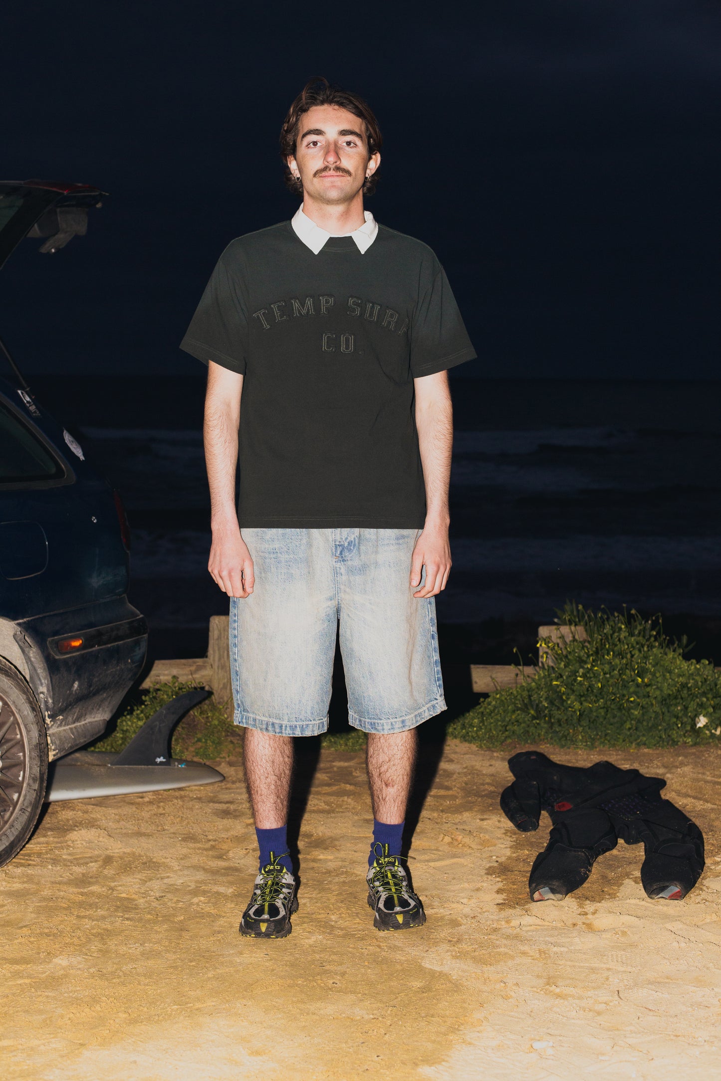 Distressed Applique T-shirt