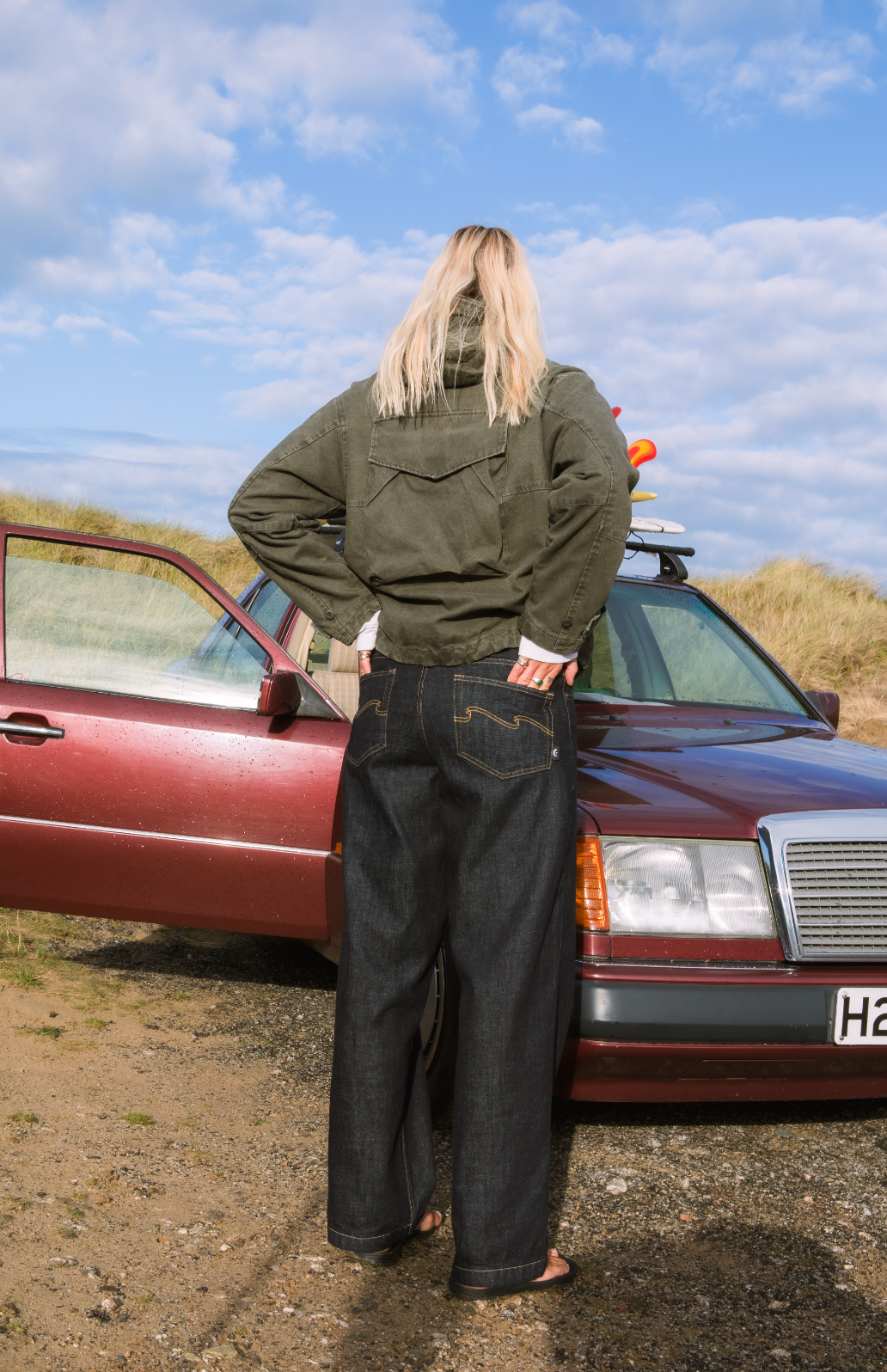 Raw Twin Fin Jean