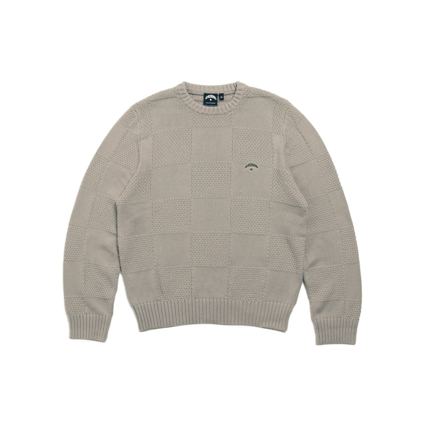 Pebble Checkerboard Knit