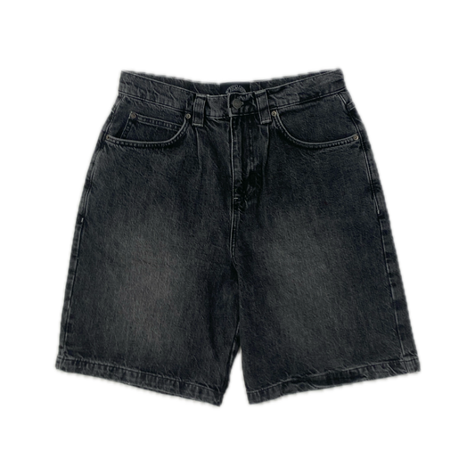 Maxxed Black Denim Shorts