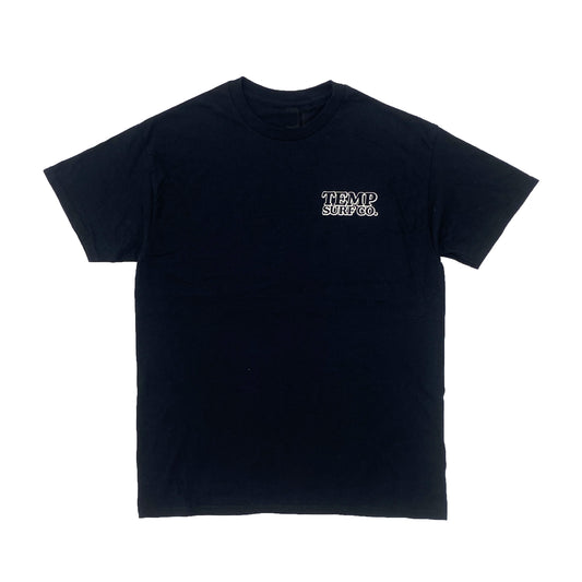 Black Spectator Tee