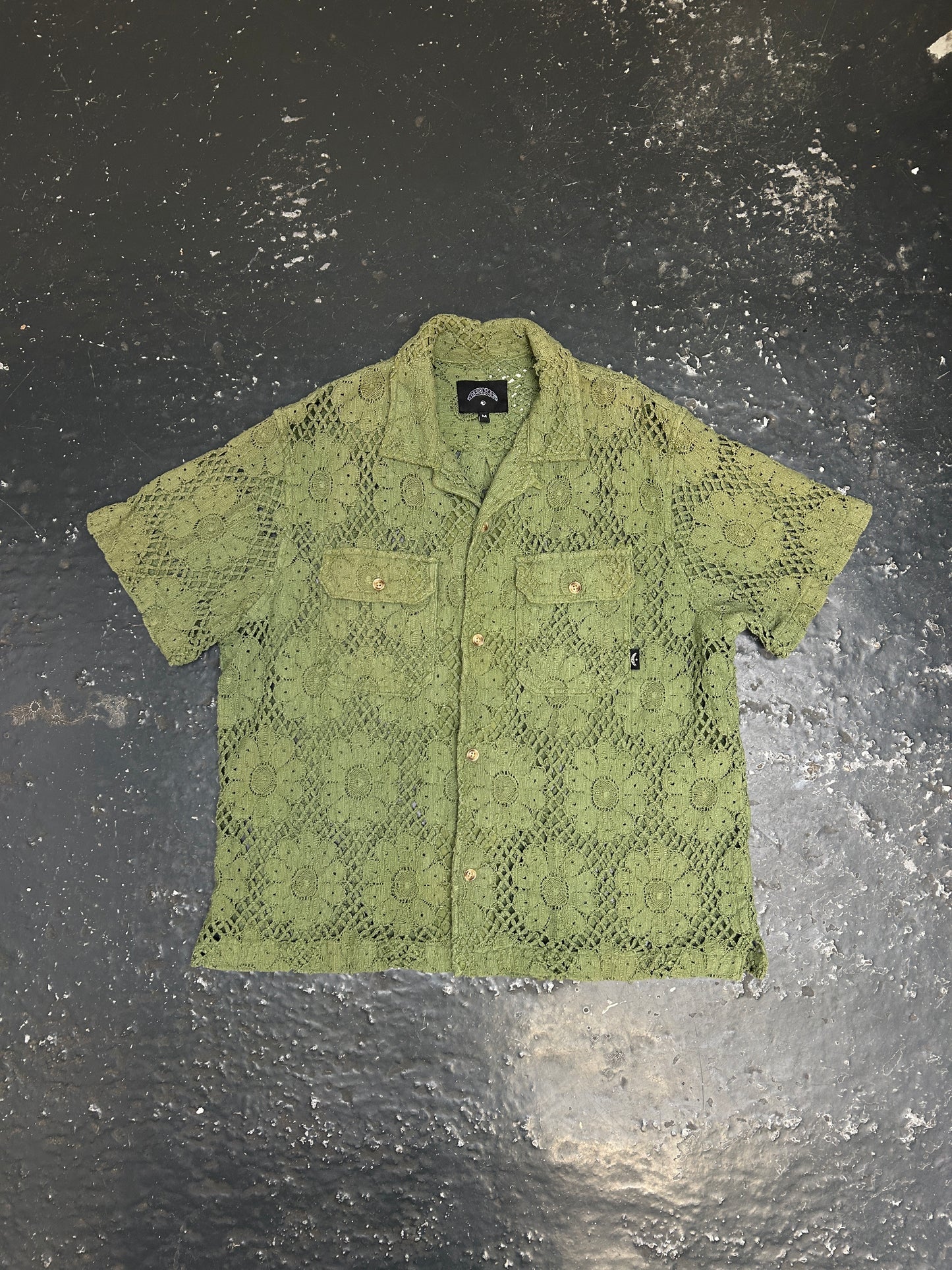 Moss Crochet Shirt
