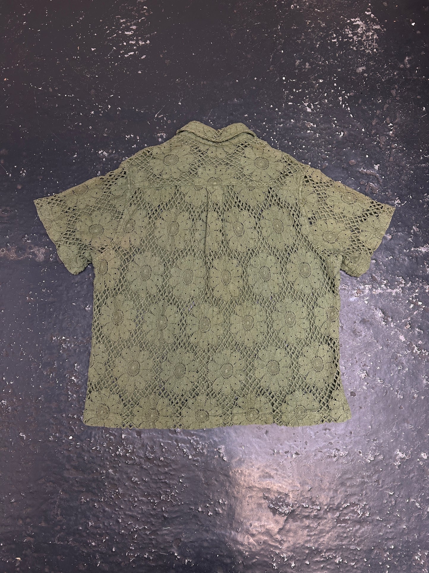 Moss Crochet Shirt