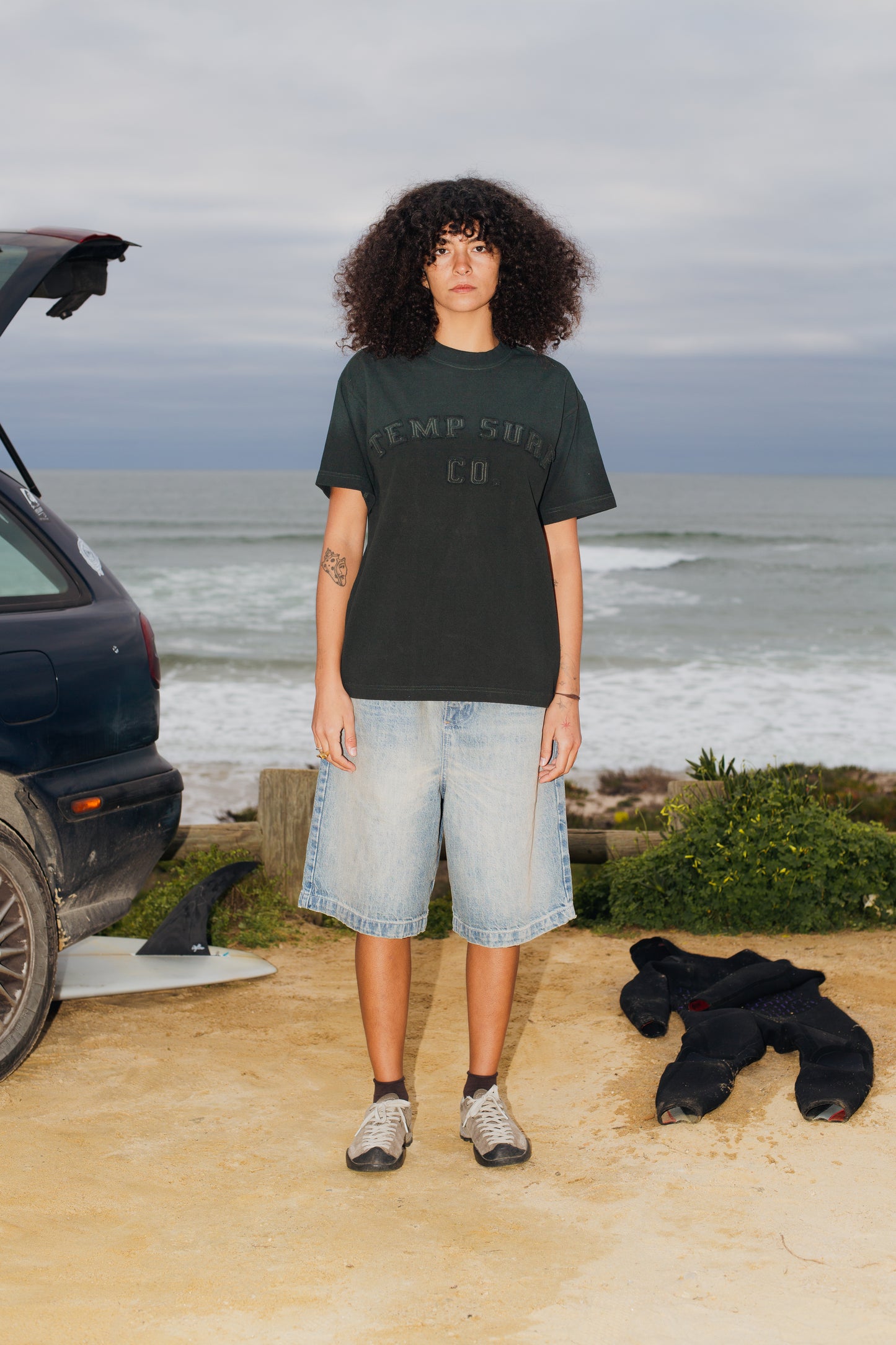 Distressed Applique T-shirt
