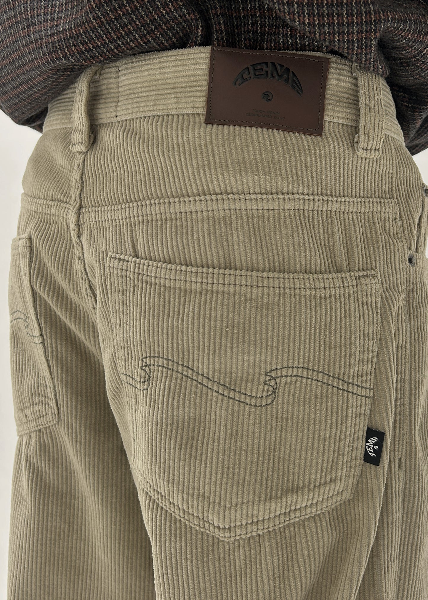 Sand Big Day Cord Jean