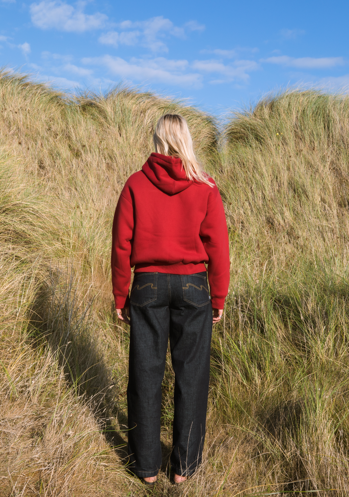 J-Bay Hoodie Deep Red