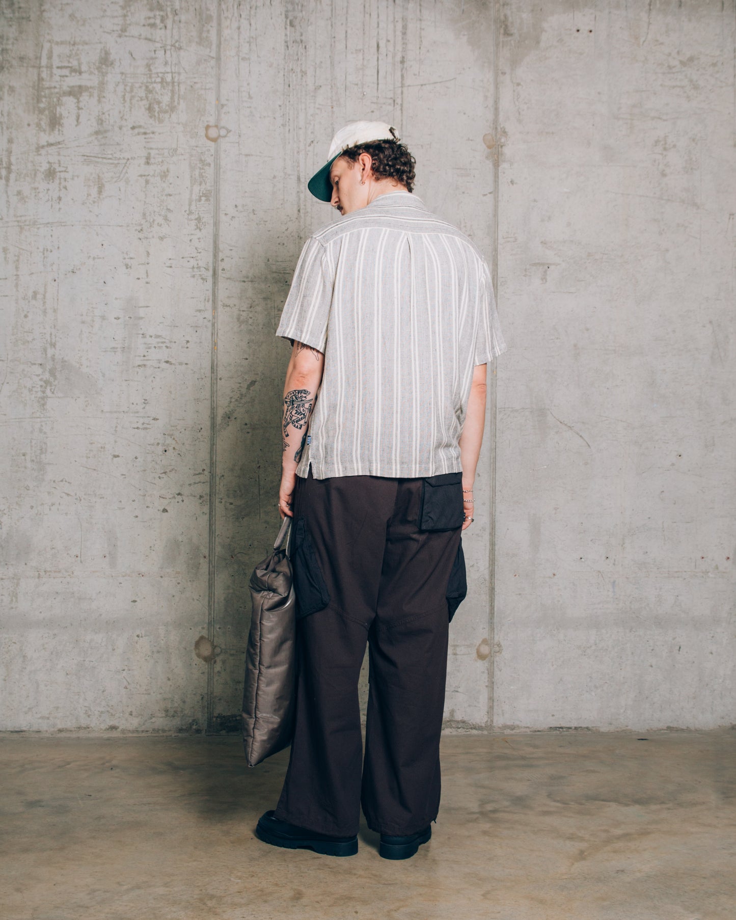 Aubergine Utility Beach Pant